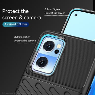 Tjockt TPU skal OnePlus Nord CE 2 5G - Svart