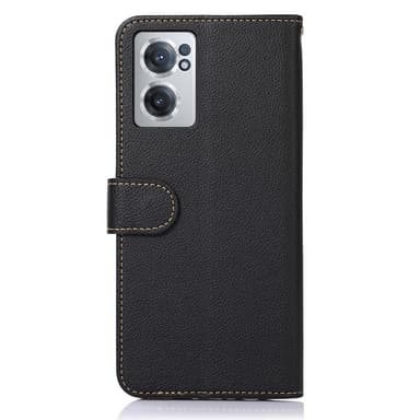 KHAZNEH OnePlus Nord CE 2 Plånboksfodral - Svart/Röd