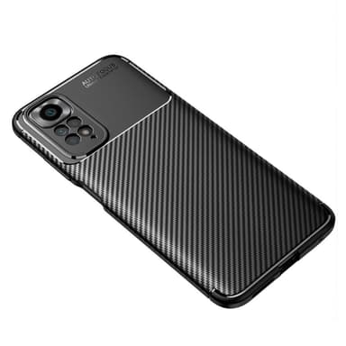 Xiaomi Redmi Note 11 / Note 11S Karbon fiber Texture Skal - Svart