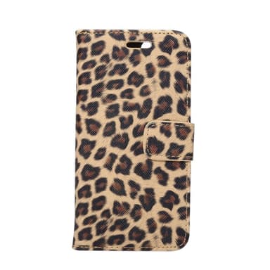 iPhone 7 / iPhone 8 / SE Plånboksfodral / Fodral Leopard Gul - Brun