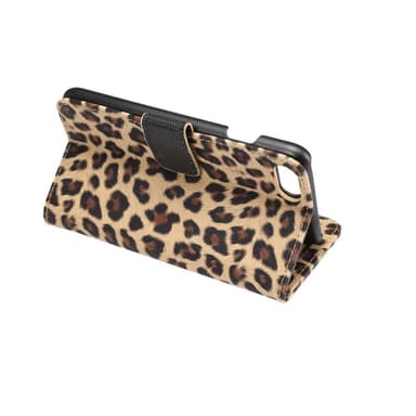 iPhone 7 / iPhone 8 / SE Plånboksfodral / Fodral Leopard Gul - Brun