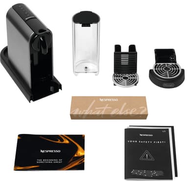 Nespresso CitiZ kaffemaskin av Delonghi EN220T (platinum stål)
