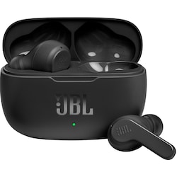 JBL Wave 200 True Wireless in ear-hörlurar (svarta)