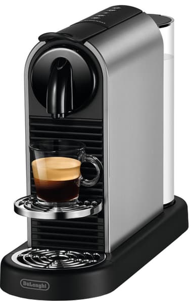 Nespresso CitiZ kaffemaskin av Delonghi EN220T (platinum stål)
