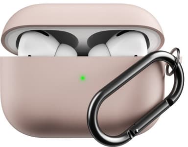 PodSkinz HybridShell AirPods Pro nyckelringsfodral (pastel pink)