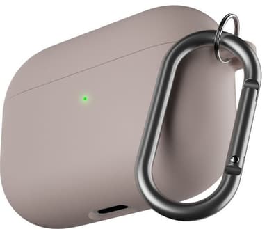 PodSkinz HybridShell AirPods Pro nyckelringsfodral (pastel pink)