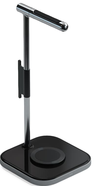 Satechi 2-i-1 hörlursställ / laddare för iPhone 13/AirPods Pro