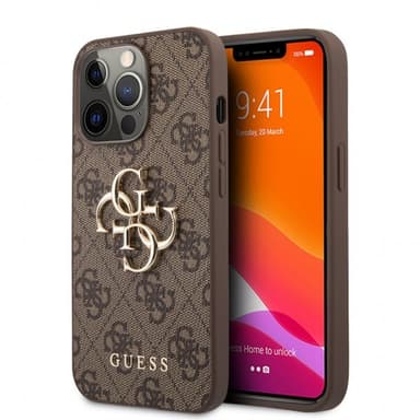 Guess iPhone 13 Pro Max Skal Big Logo Brun