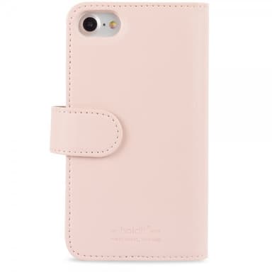 holdit iPhone 6/6S/7/8/SE Fodral Wallet Case Extended Magnet Löstagbart Skal Blush Pink