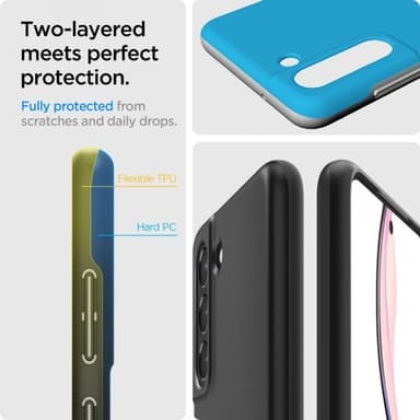Spigen Samsung Galaxy S21 FE Skal Thin Fit Svart