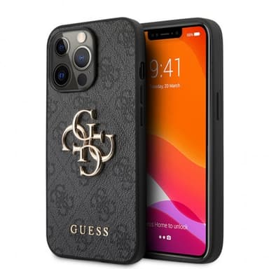 Guess iPhone 13 Pro Skal Big Logo Grå