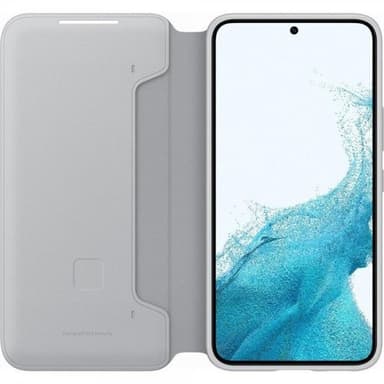 Samsung Original Galaxy S22 Plus Fodral Smart LED View Cover Light Gray