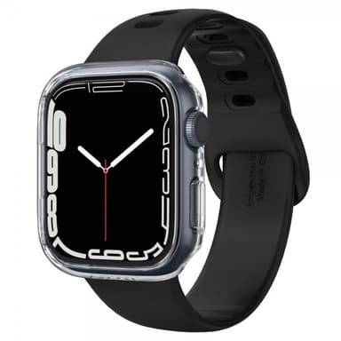 Spigen Apple Watch 45mm Skal Thin Fit Crystal Clear