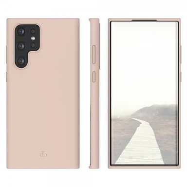 dbramante1928 Samsung Galaxy S22 Ultra Skal Costa Rica Pink Sand