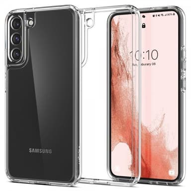 Spigen Samsung Galaxy S22 Skal Ultra Hybrid Crystal Clear