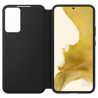 Samsung Original Galaxy S22 Plus Fodral Smart Clear View Cover Svart