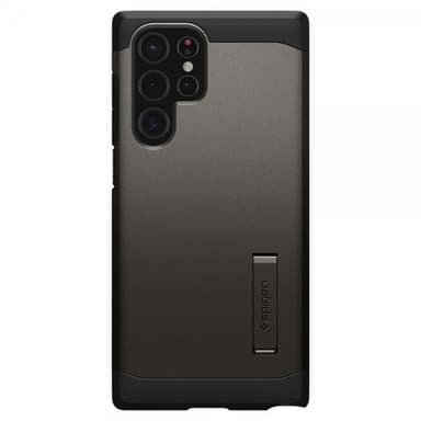 Spigen Samsung Galaxy S22 Ultra Skal Tough Armor Gunmetal