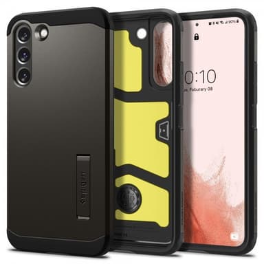 Spigen Samsung Galaxy S22 Skal Tough Armor Gunmetal
