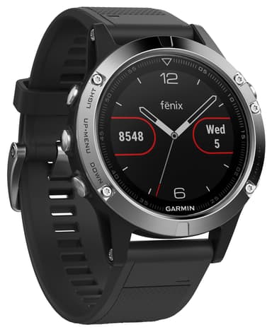Garmin Fenix 5 träningsklocka (grå/svart)