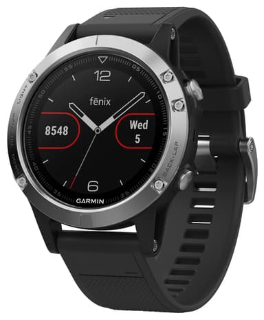 Garmin Fenix 5 träningsklocka (grå/svart)