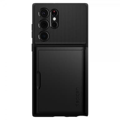 Spigen Samsung Galaxy S22 Ultra Skal Slim Armor CS Svart