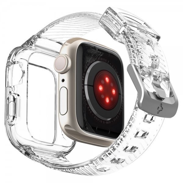 Spigen Apple Watch 40/41mm Skal med armband Liquid Crystal Pro Crystal Clear