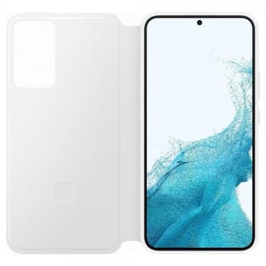 Samsung Original Galaxy S22 Plus Fodral Smart Clear View Cover Vit