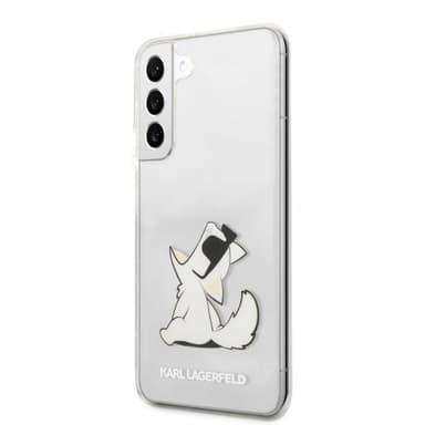 Karl Lagerfeld Samsung Galaxy S22 Plus Skal Fun Choupette Transparent Klar