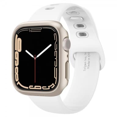Spigen Apple Watch 41mm Skal Thin Fit Starlight