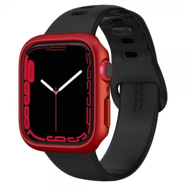 Spigen Apple Watch 45mm Skal Thin Fit Metallic Red