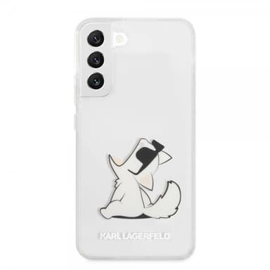 Karl Lagerfeld Samsung Galaxy S22 Plus Skal Fun Choupette Transparent Klar