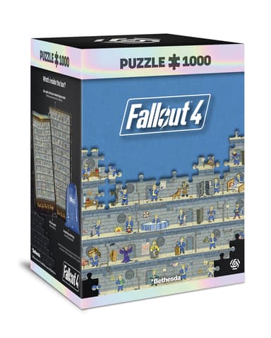 FALLOUT 4 PERK POSTER PUZZLES 1000
