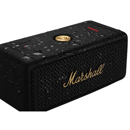 Marshall Emberton II trådlös portabel högtalare (svart/mässing)