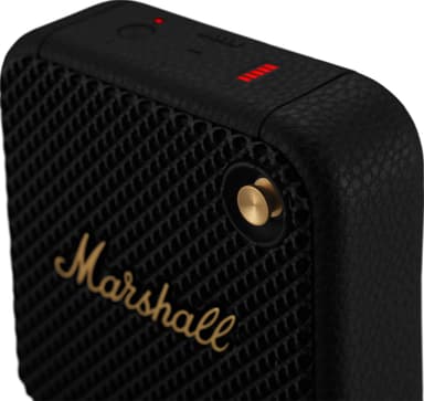Marshall Willen trådlös portabel högtalare (svart/mässing)