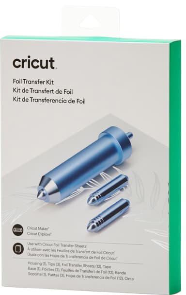 Cricut Foil Transfer Tool med 3 ersättningsblad