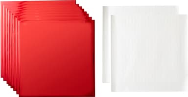 Cricut Transfer folieark 30x30 cm (röd)