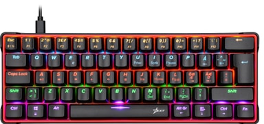 Next RX5 Mini tangentbord för gaming (svart) Elgiganten