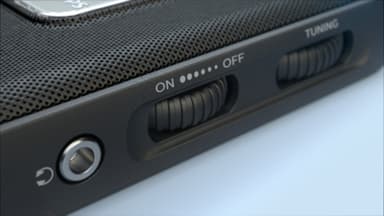 Philips bärbar AM/FM-radio R1506