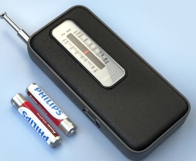 Philips bärbar AM/FM-radio R1506