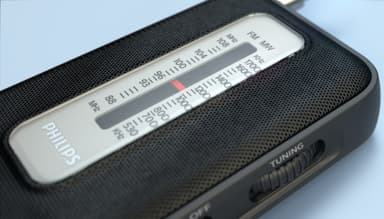 Philips bärbar AM/FM-radio R1506