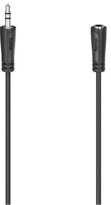 Hama 3.5 mm AUX-ljudförlängningskabel (1.5 m)