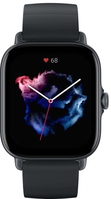 Amazfit GTS 3 smartwatch (grafitsvart)