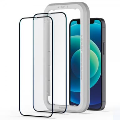 Spigen iPhone 12 Mini Skärmskydd GLAS.tR ALIGNmaster FC 2-pack