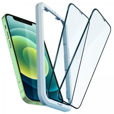 Spigen iPhone 12 Mini Skärmskydd GLAS.tR ALIGNmaster FC 2-pack