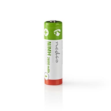 Nedis Laddningsbara Ni-MH-batteri AA | 1.2 V DC | 2600 mAh | 4-Blister