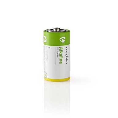 Nedis Alkaliskt batteri C | 1.5 V DC | 2-Blister