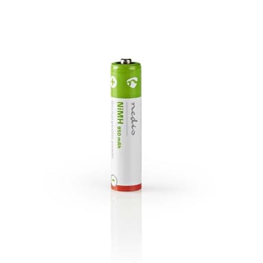 Nedis Laddningsbara Ni-MH-batteri AAA | 1.2 V DC | 950 mAh | Förladdad | 4-Blister