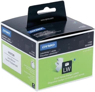 DYMO LabelWriter vita namnskyltar 89x41mm / 300st (S0722560)