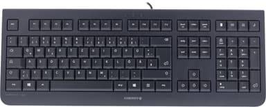 CHERRY KC-1000, US layout, USB, 1,8m kabel, svart