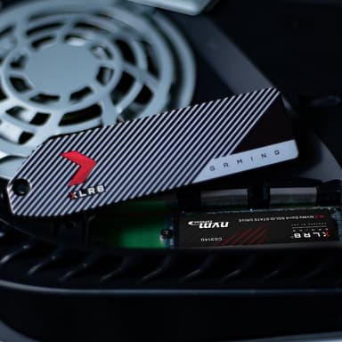 PNY XLR8 SSD Gaming Kit designed to fit PS5™